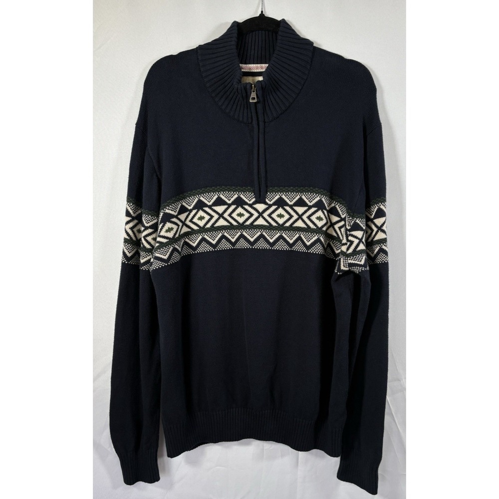 Original‎ weatherproof vintage holiday sweater size 2xl 1/4 zip